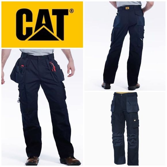 CAT Caterpillar Men’s Trademark Work Pants - Picture 1 of 14